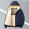 Gepolsterte Kleidung Herren Winter Graphenheizung Kapuzen Baumwollkleidung Stapelverdickt Warm Winddicht Baumwolljacke
