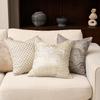 Luxury Geometric Cushion Cover - No Insert, Ideal Sofa Decor & Gift