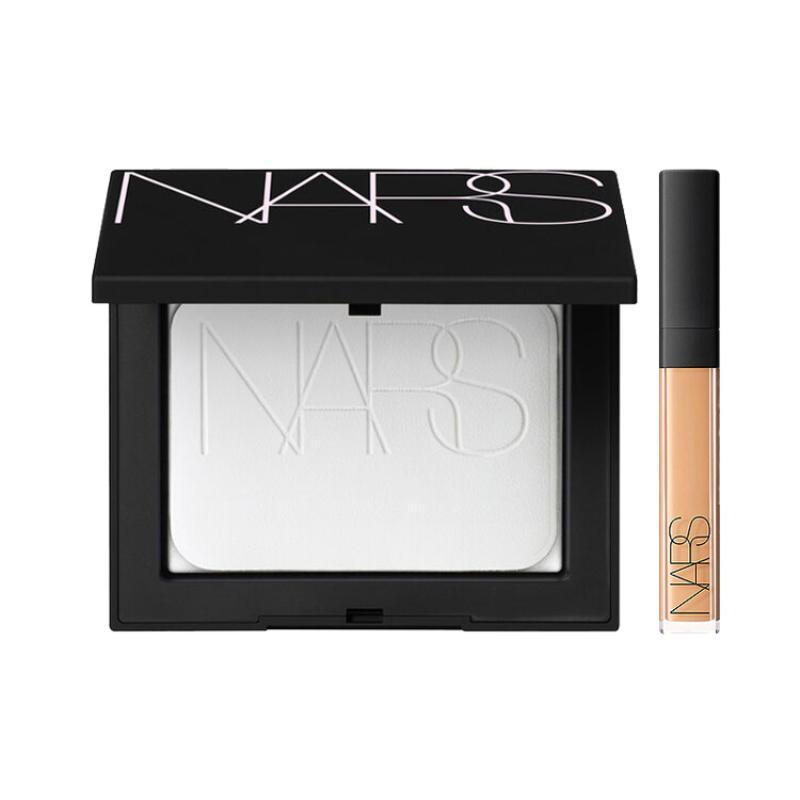 

Набор: фиксирующая пудра Nars и сияющий кремовый консилер Powder 10g+#Cream Gel 6ml