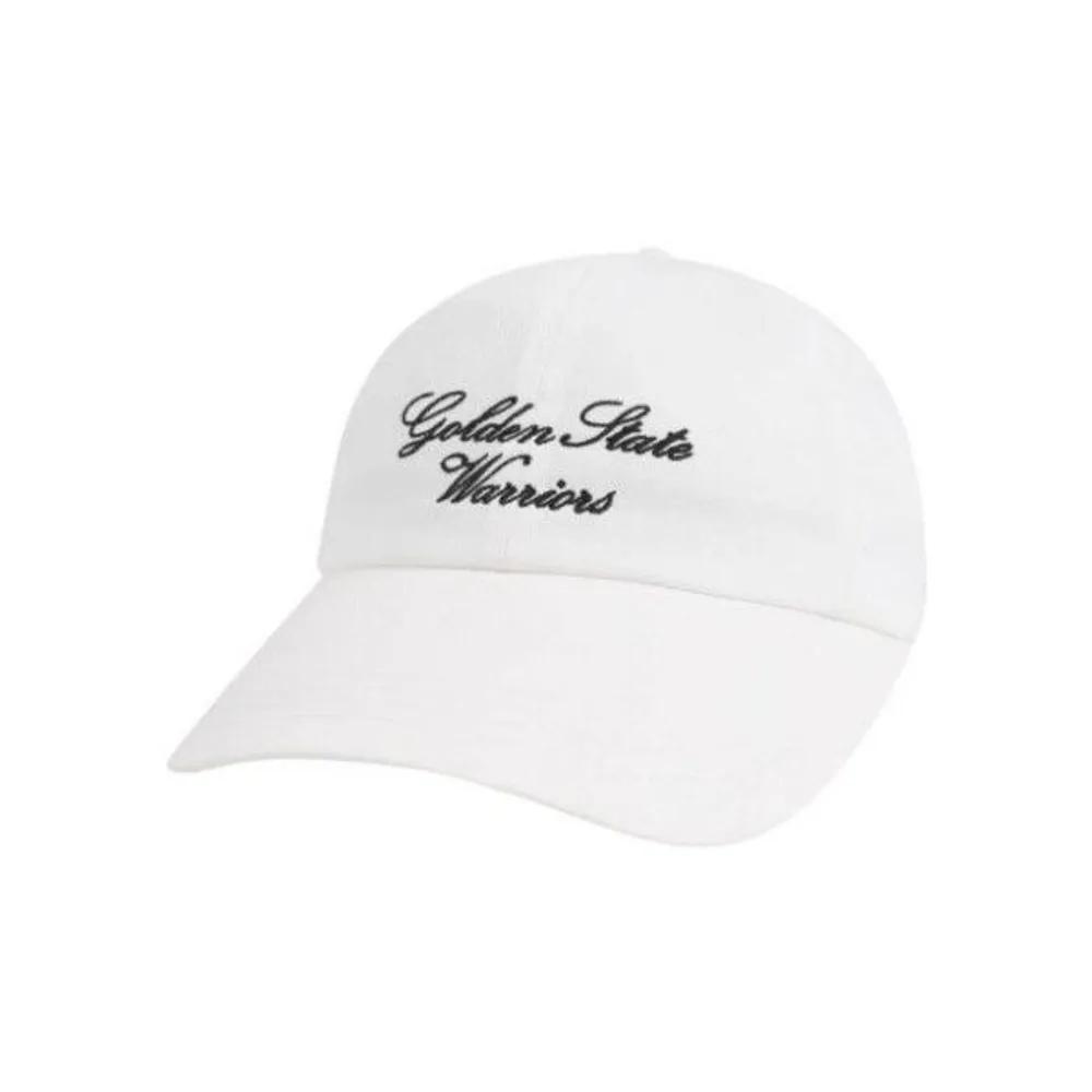 [NBA] M Cap KQC N255AP250P-WH GSW Wide Half-Cuffed Ball Cap SOFT CURVED CAP_SC165 FREE