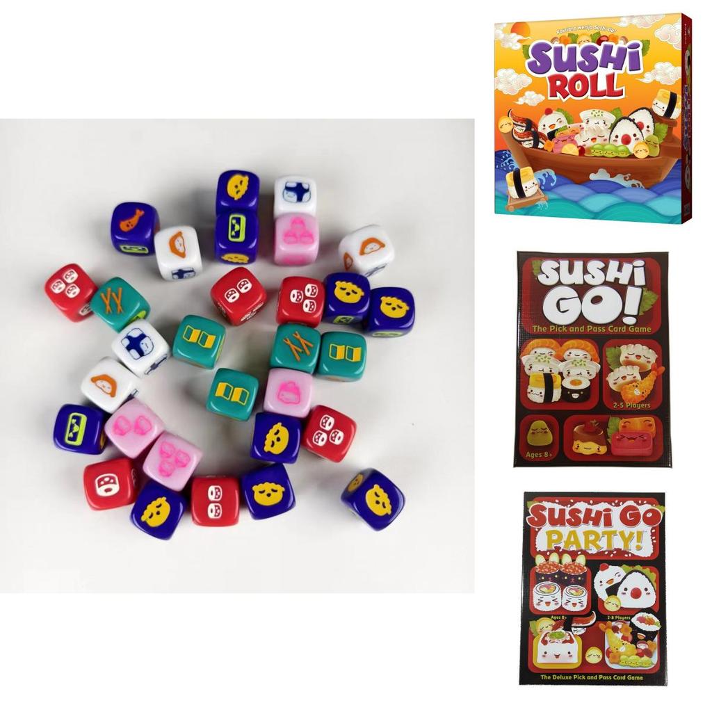 Sushi Go Party Game With Paper Material For Family Game Night And Party Fun