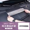 For Xpeng P7 P7+ Engine Compartment Intake Stainless Steel Cover Exhaust Vents Dustproof Protector Cover Hook Inlet Mesh Sticker