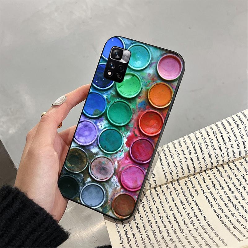 Farben Malkasten Auto casa Hülle Handyhülle Für Xiaomi Redmi note 14 ProPlus 14 13 12 11 10 Pro 14S 12S 11S Redmi 14C 13C
