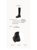 British Style High Tube Women's Knight Boots with Side Zipper, Round Toe, Chunky High Heels – 2025 Autumn/Winter Collection.