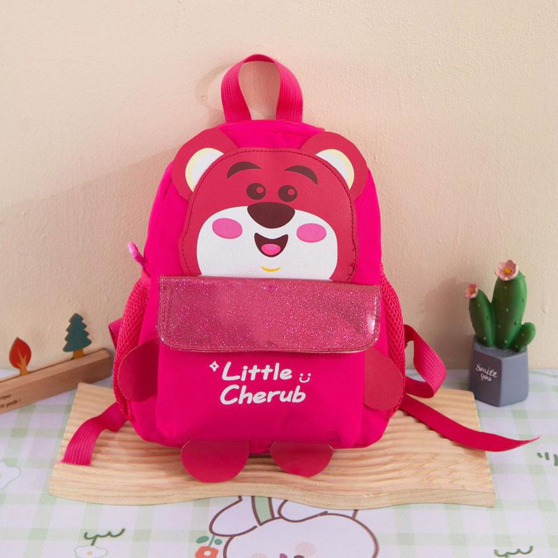 Adorable Cartoon Kids Backpack Lightweight Durable Oxford Fabric School Bag