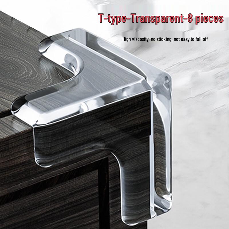 

Transparent T-Shaped Corner Guards