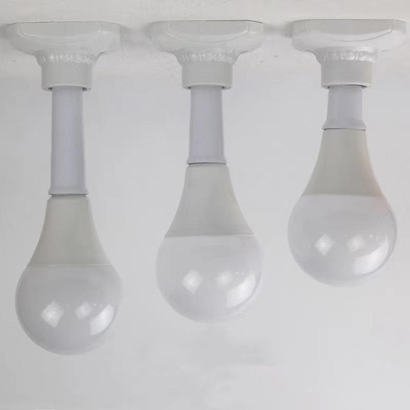 E27 to E27 Light Socket Extender for Medium Light Bulb Extender Extension Socket 65mm 95mm 120mm