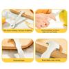 Stainless Steels Fruit Peeler Citrus Cutter Slicer Removal Tool for Quick Safe Oranges and Lemon Peeling in Kitchen Use