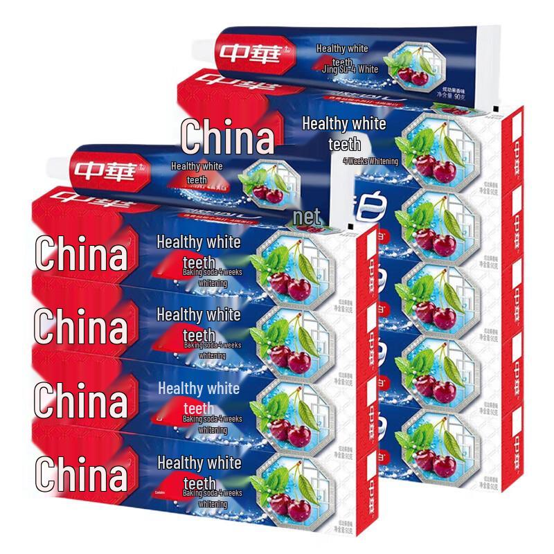 

Zhonghua Baking Soda Fruit Flavor Whitening Toothpaste (9-Pack)