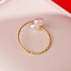 White Freshwater Pearl Ring