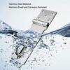 2 set Stainless Steel Shed Lock Hasp Long lasting Durability Door Padlock Hasp