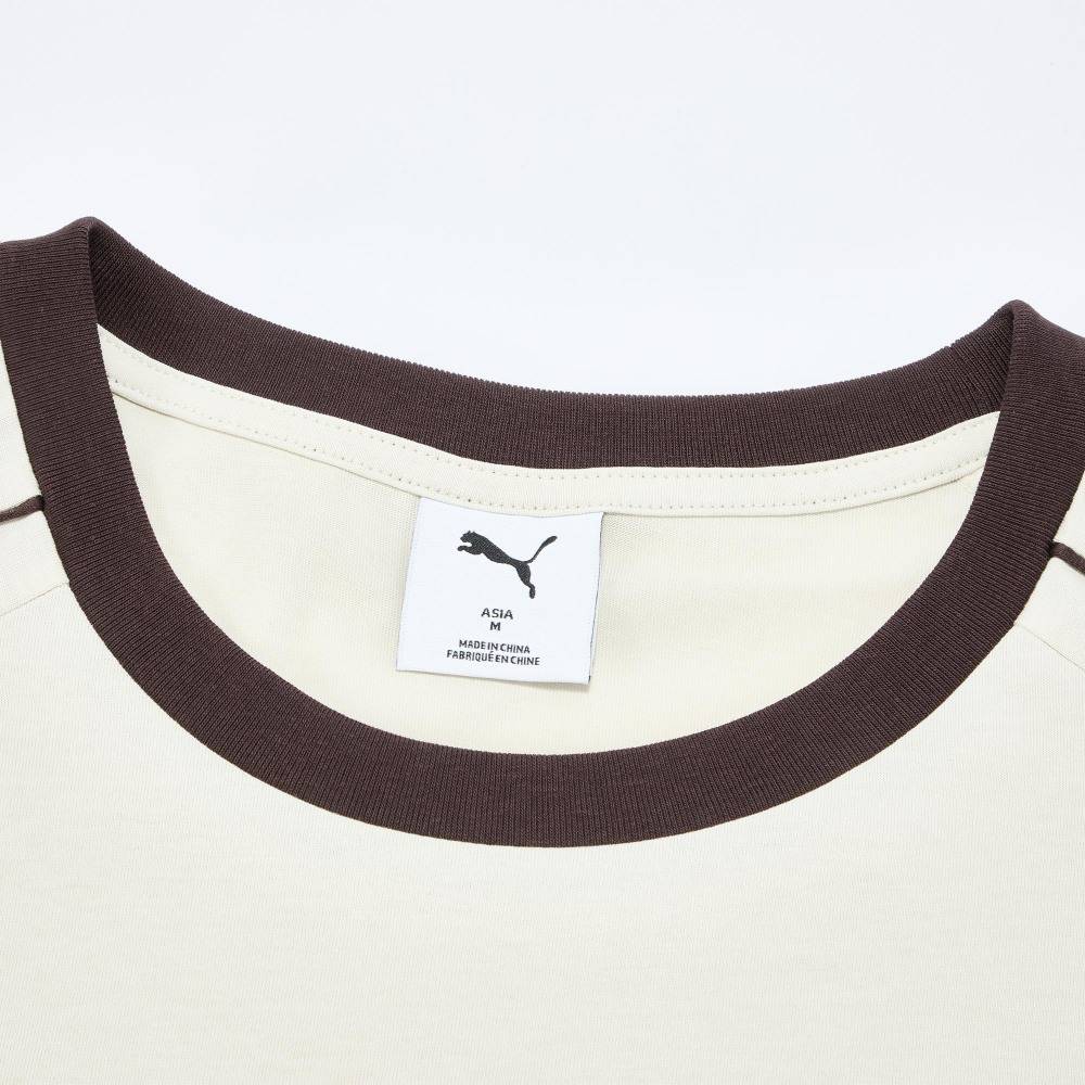 Puma Kühlende Technologie Retro Colorblock Einfaches Raglan Lockeres Kurzarm-T-Shirt Unisex Tops 695496-87