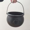 19.5cm Witch Candy Bucket for Halloween and St. Patrick's Day, In Stock