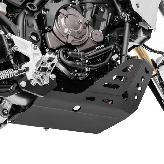 Sabot de protection moteur compatible avec Yamaha Tenere 700 21-24 Aluminium SK2 noir Motoguard