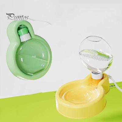 350 ML/500 ML Pet Su Şişesi Taşınabilir Sızdırmaz Köpek Su Besleyici Kase ile Seyahat Yürüyüş Kamp için