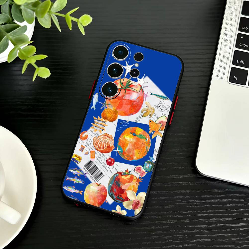 

Collage Phone Case For Samsung S26,S25,S24,S23,S22,S21,S20,S30,Ultra,Plus,Fe,Note,5G Black Cover Samsung S24Plus