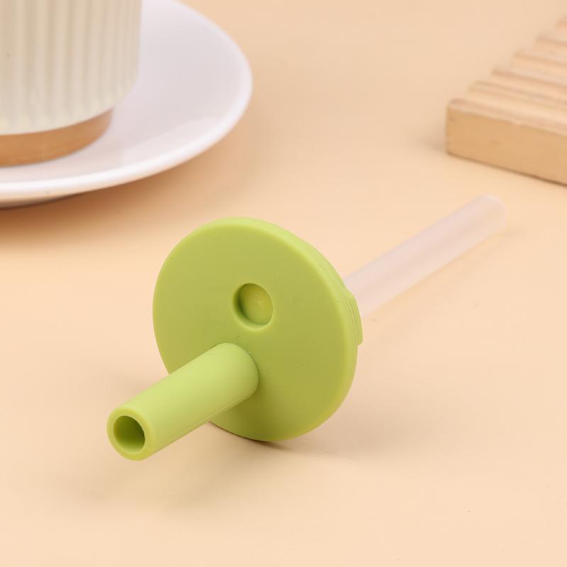 

Silicone Straw & Plastic Straws Flexible Soft Lid Accessories Parts Replacement For Owala Kids Water Bottle 12Oz 15Oz For Cup