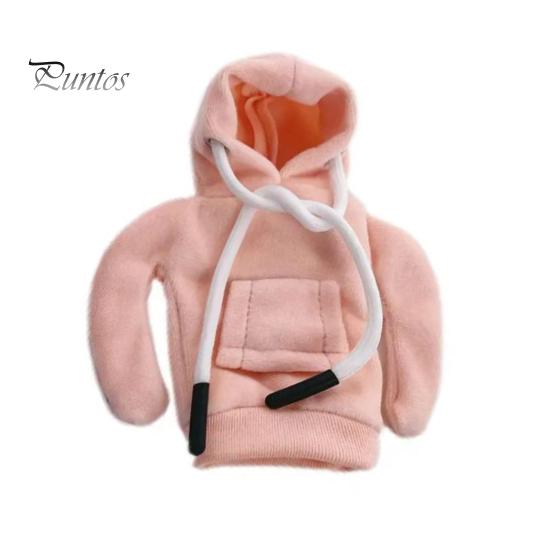 

Универсальная толстовка с капюшоном для рычага переключения передач автомобиля, чехол для рычага переключения передач, забавная мини-толстовка с капюшоном, автомобильный декор, украшение для салона автомобиля, подарок розовый