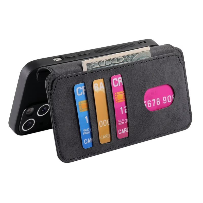 For Magsafe Flip Leather Cover For Xiaomi 14T Pro Removable Magnetic Wallet Card Holder Phone Case for Xiaomi Mi 14 T Pro Bag