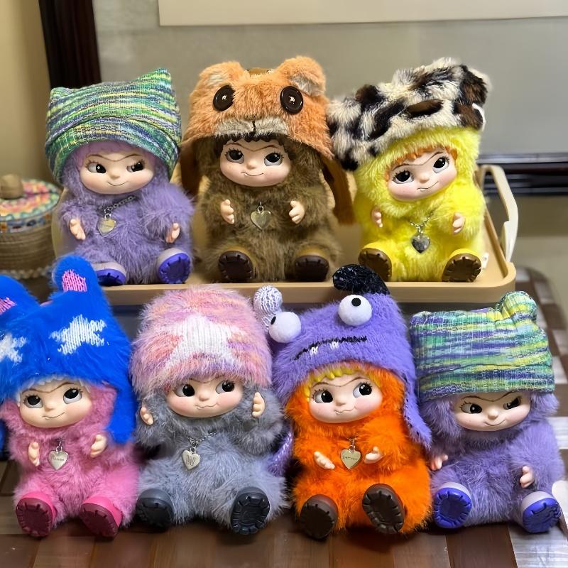 Wakuk Fuzzy Trendy Fun Party Cute Wakuk Action Figure Mystery Box Cute Doll Bag Pendant Doll Surprise Bag Gift Toy