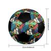 Morty Rick Indoor Soccer Ball Colorful All Ages Size 5 Machine Stitched PVC Competition Ready Durable High-Bounce