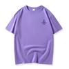Men Summer Loose Short Sleeve Letter Printed Pullover Brathable Cotton T-shirt