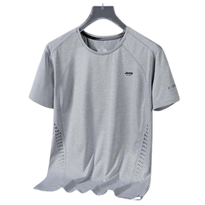 JEEP SPIRIT Men's Ice Silk Quick Dry T-Shirt