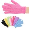 7pcs Bath Glove Shower Body Deep Cleaning Exfoliating Skin Spa Massage Scrub Glove7pcsSet