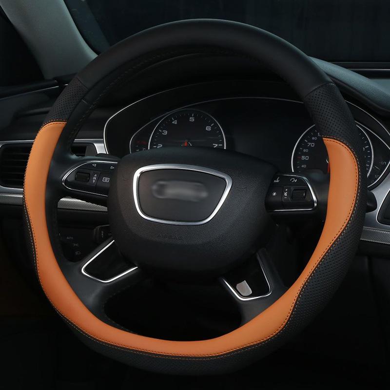 Luxury All-Season Car Steering Wheel Cover