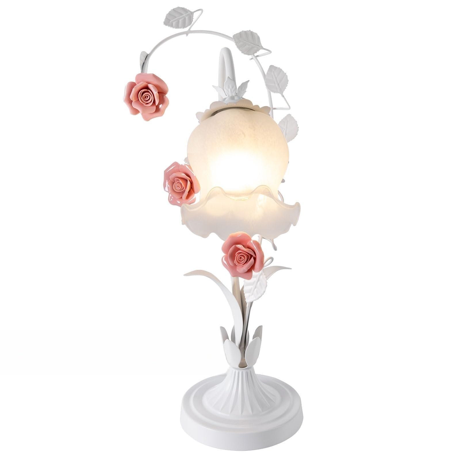 

Sakura Flower Stand Light, Table Lamp, Room Lamp, Antique, Classical, Princess Style, Romapri, Cute, Table Lamp, Table Light, Design
