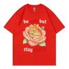 Funny Be Soft But Stay Sharp Rabbit Meme Graphic T Shirts Harajuku Y2k Short Sleeve T-shirts High Quality Fashion T-shirt