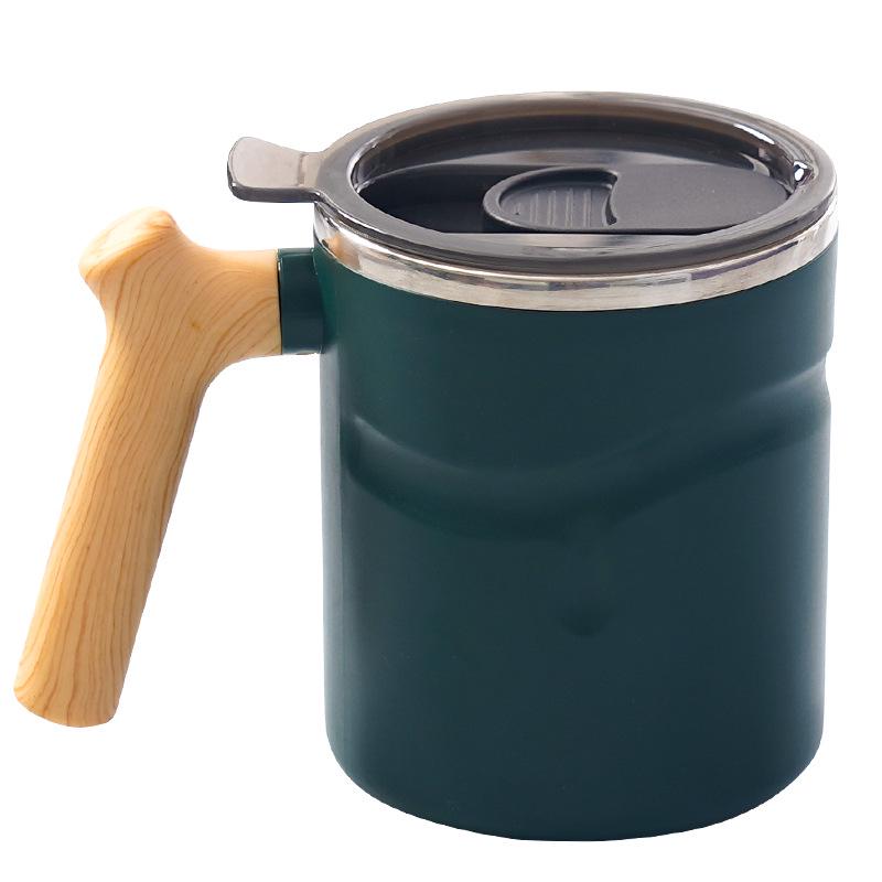 Creative 316 Stainless Steel Mug with Lid for Coffee, Tea, and Water