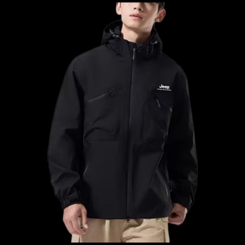 Jeep Men s Detachable Windbreaker Jacket 3XL