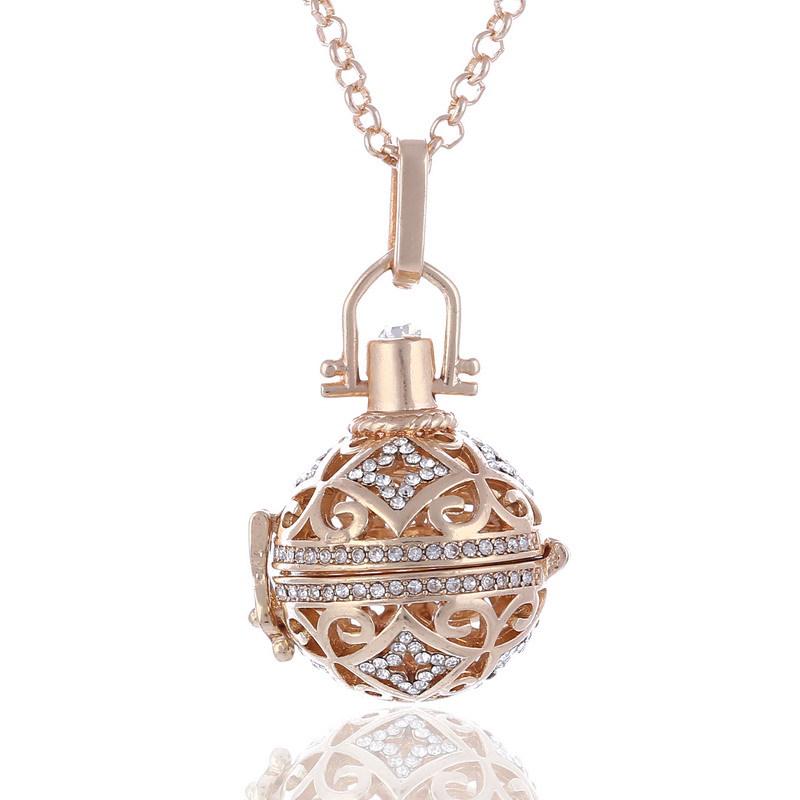 European & American Maternity Aromatherapy Necklace - Qinyinzhu Essential Oil Long Sweater Chain
