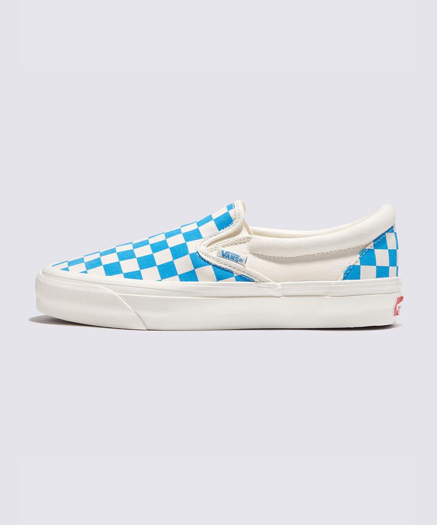 Vans Mte Slip-On Reissue 98 - (Checkerboard) Cyan Blue / Vn000Cwa0H71