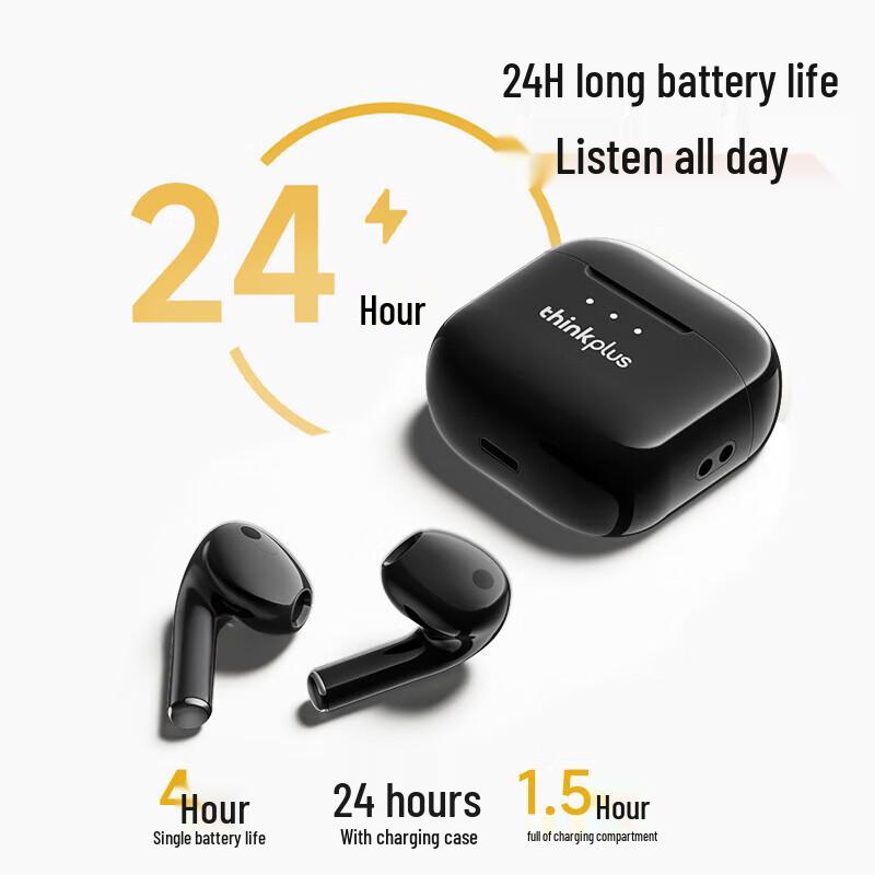 Lenovo LP23 True Wireless Half-In-Ear Bluetooth Earbuds
