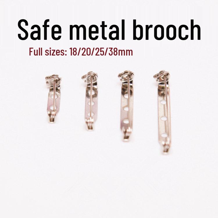 

Handmade Simple Safety Pin Brooch & Hair Accessories 25mm