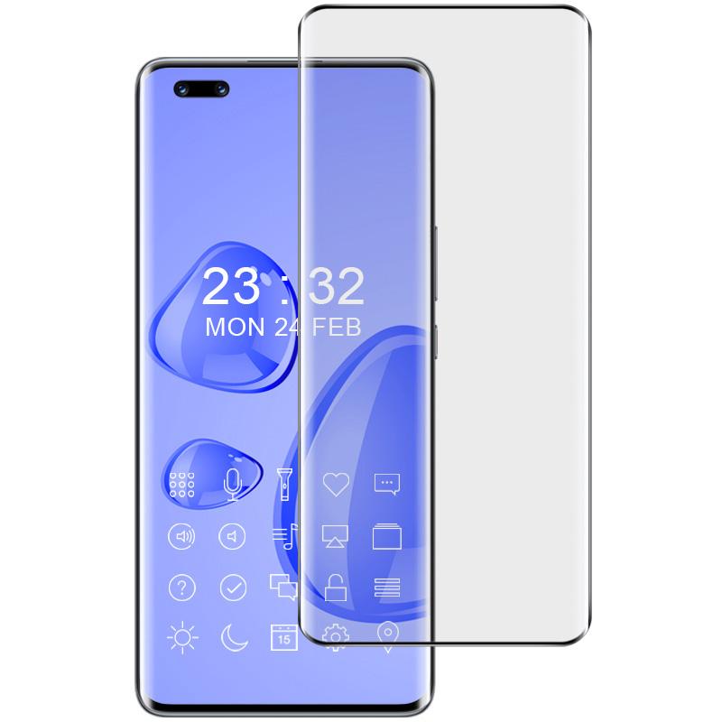 IMAK AGC Glass Full Screen Protector for Huawei Nova 10 Pro 4G,Side Glue 3D Curved Anti-scratch HD Clear Film