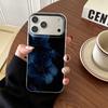 Dark Lily Flower Pattern Phone Case For IPhone 11 13 15 Pro 14 16 Plus 12 Pro Max 17Air Case Silicone Soft Clear Cover Shell