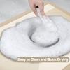 Bath Mat Absorbent Stain Resistant Non Slip Bath Rug Quick Dry PVC Bathmat