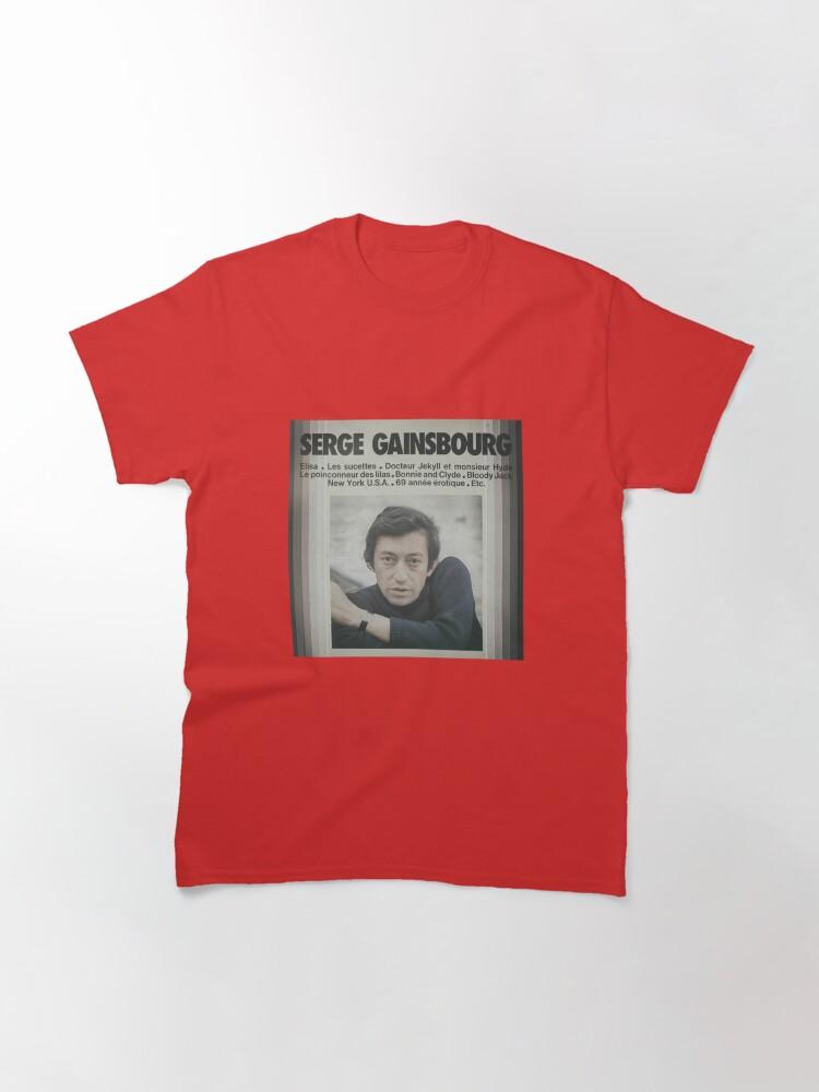 Serge Gainsbourg Album Serge Gainsbourg 1974 Classic T-Shirt
