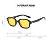Night Vision Glasses for Driving with Box Anti-Glare Goggle Shades Men Women Foldable Aquare Anit Blue Light Computer Glasses