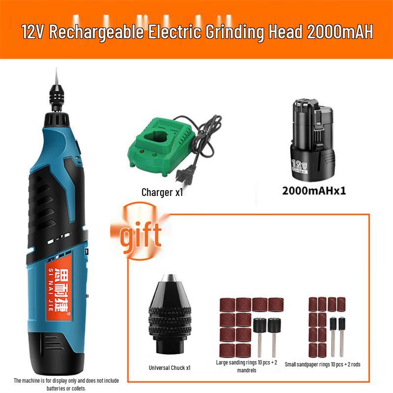 Kalei 12V Cordless Marble Engraver CN plug (adapter included)