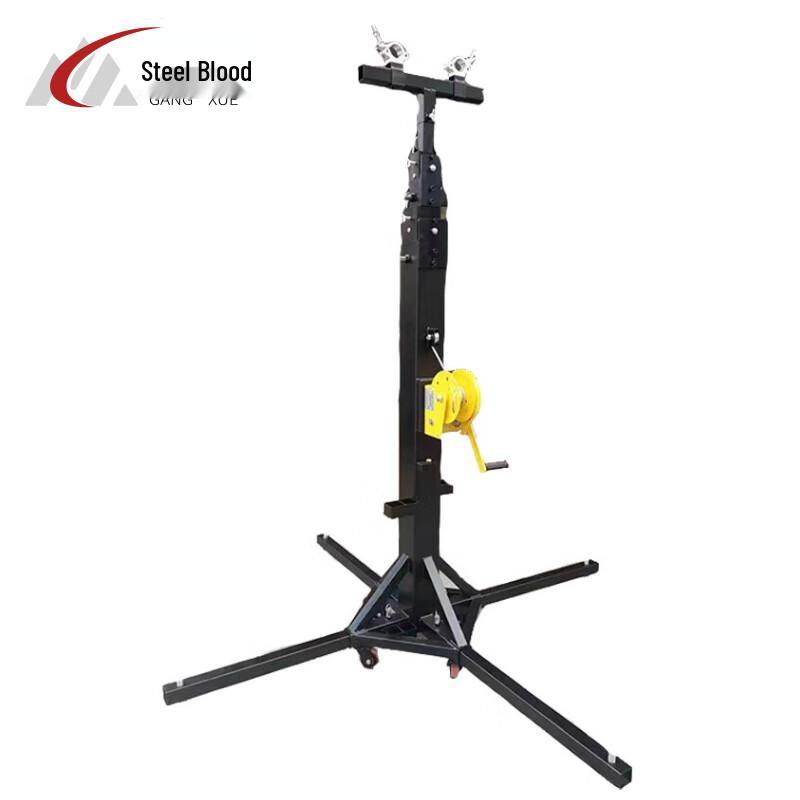 Heavy-Duty Telescopic Hand-Cranked Field Map Stand