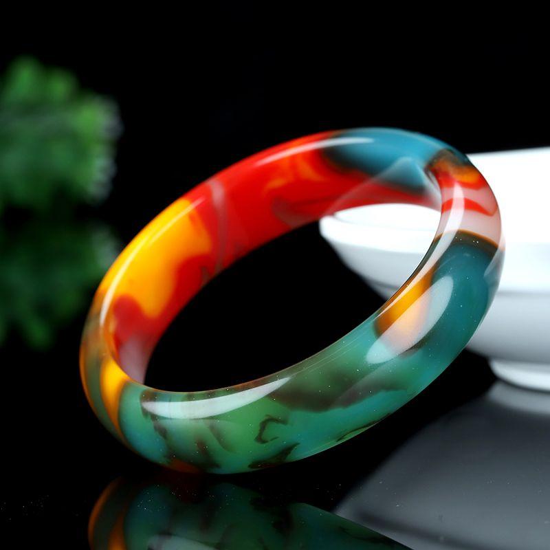 Colorful Bracelet Bracelet New Jade Bracelet Women's Wealthy Bracelet