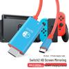 Novo Cabo Portátil Tipo-C para HDMI com Espelhamento de Tela para Switch/Nintendo - Dock de Expansão