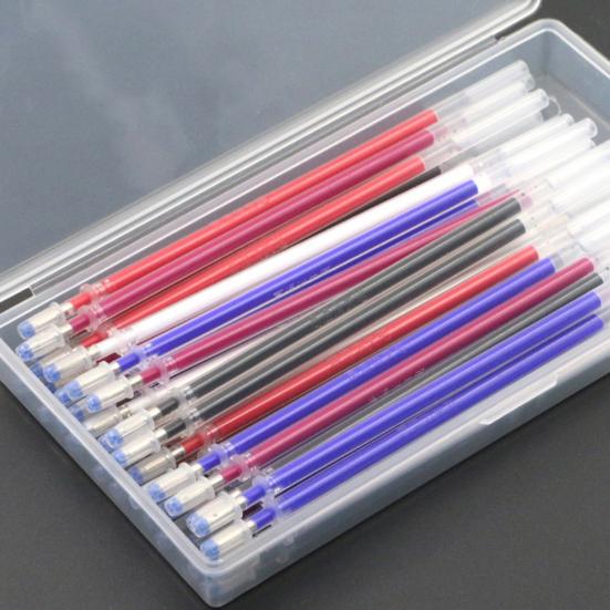 40Pcs Fabric Marker Pen Refill High Temperature Disappearing DIY Tailoring Tool