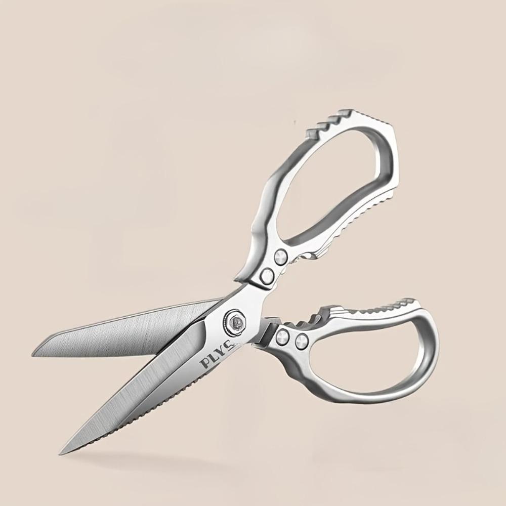 Stainless Steel Multi-Purpose Cooking Shears – Heavy-Duty Bone Cutting Fish Fillet Poultry Trimming with Ergonomic Handle5