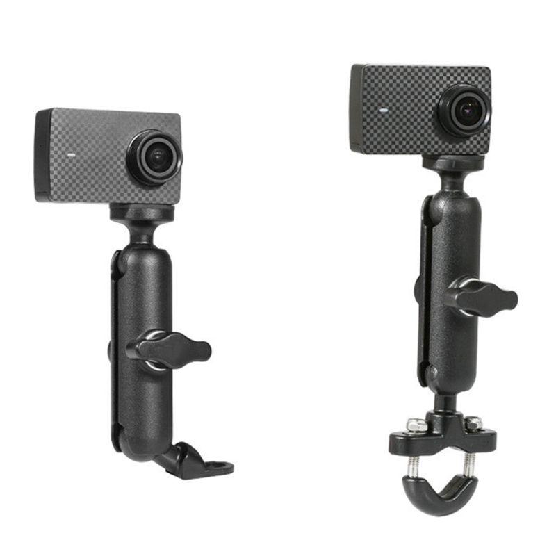 Metal Motorcycle Bicycle Camera Holder Handlebar Mirror Mount Bike Bracket for  9 8 Action Camera Accessories