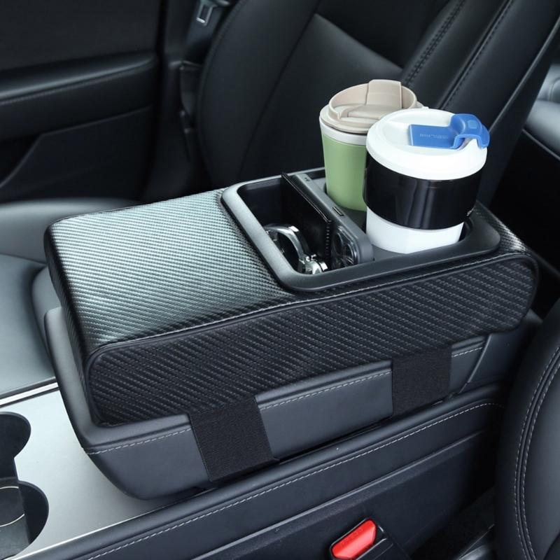 Ergonomic Car Armrest Pad Vehicles Armrest Rise Increases Storage Space & Offer Comfortable Support for Long Drives